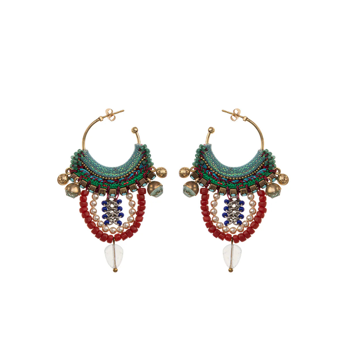 Mid Season Set, Bold Hoop Eshe Earrings